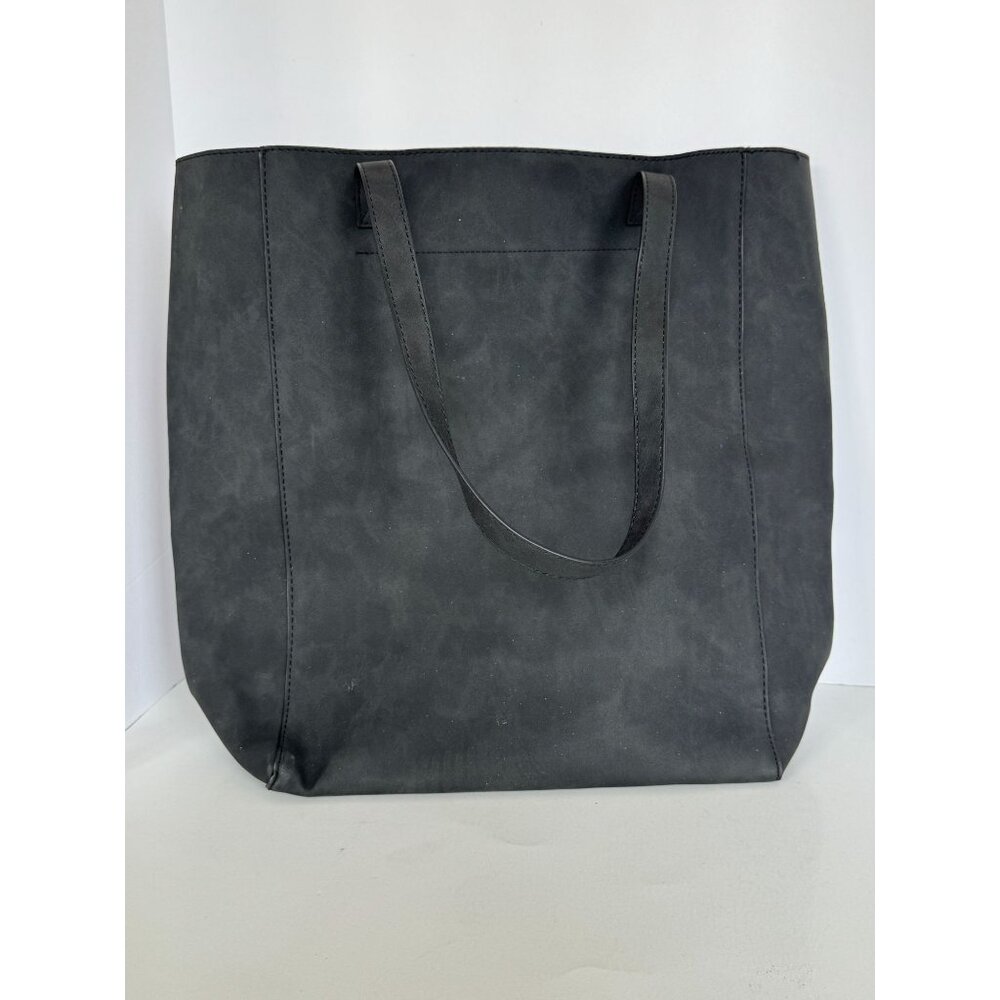 Disney Store Mickey Mouse Greyscale Tote Bag Shoulder Bag Summer Faux Suede - Picture 4 of 11